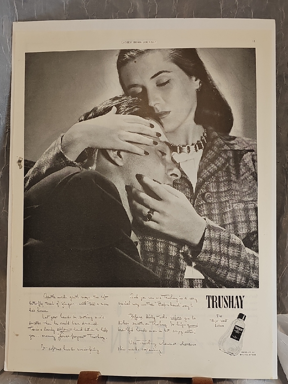 Vintage-Style Trushay Advertisment 1945